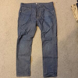 7 For All Mankind Indigo Slim Jeans